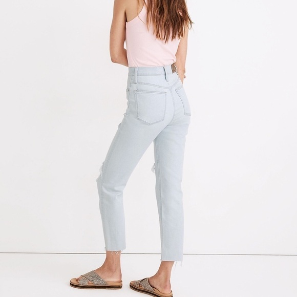 Madewell The Mom Jean Harman Wash - 24 - Picture 5 of 9